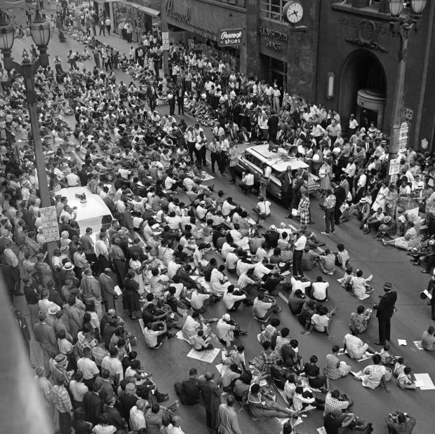 Civil Rights protest, 1963
